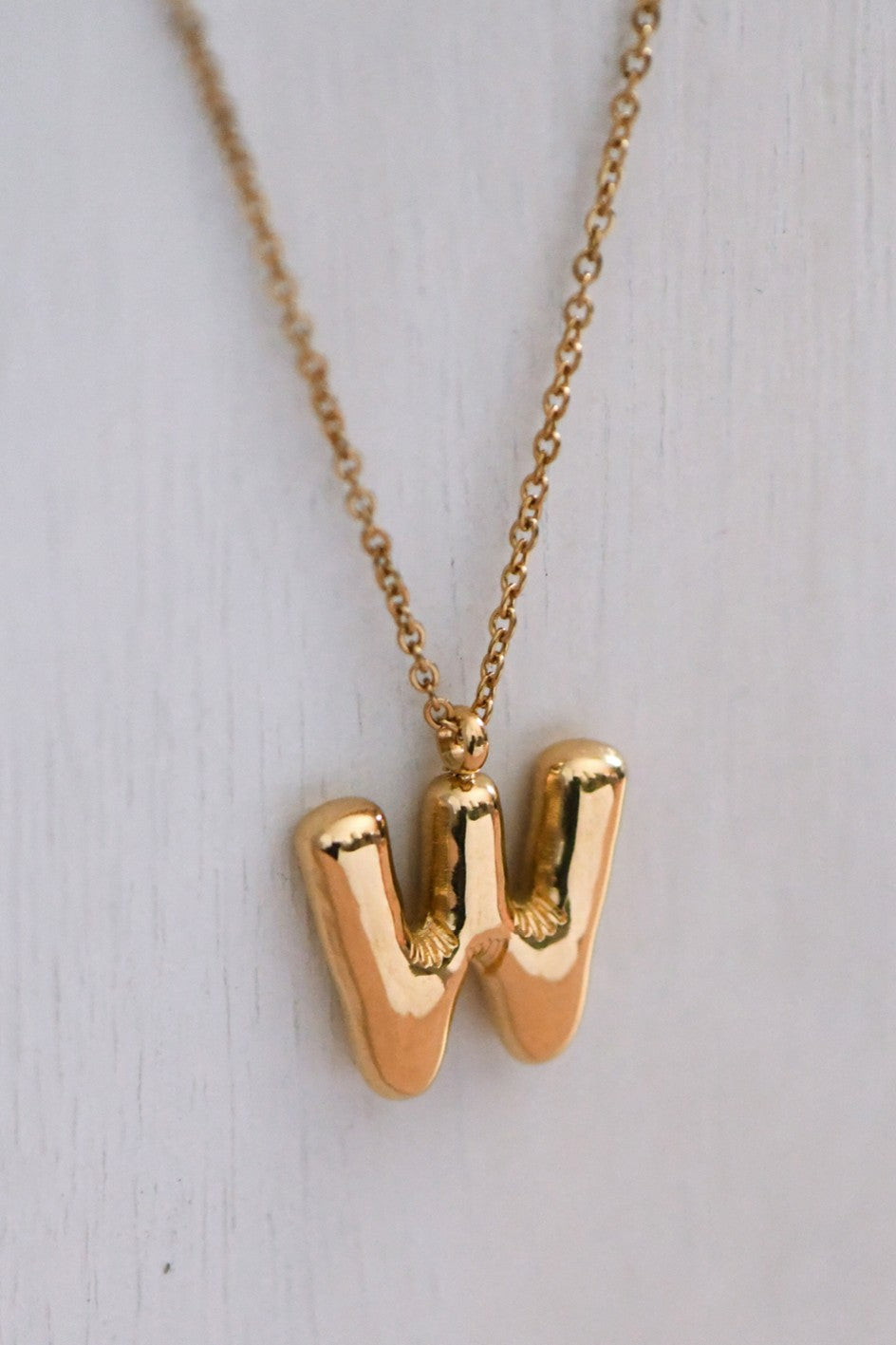 Chunky Initial Necklace
