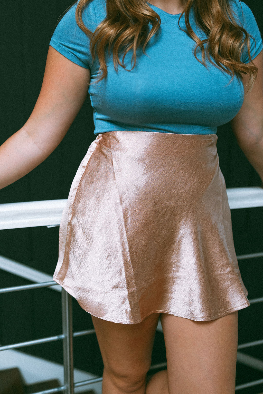 Skater Satin Mini