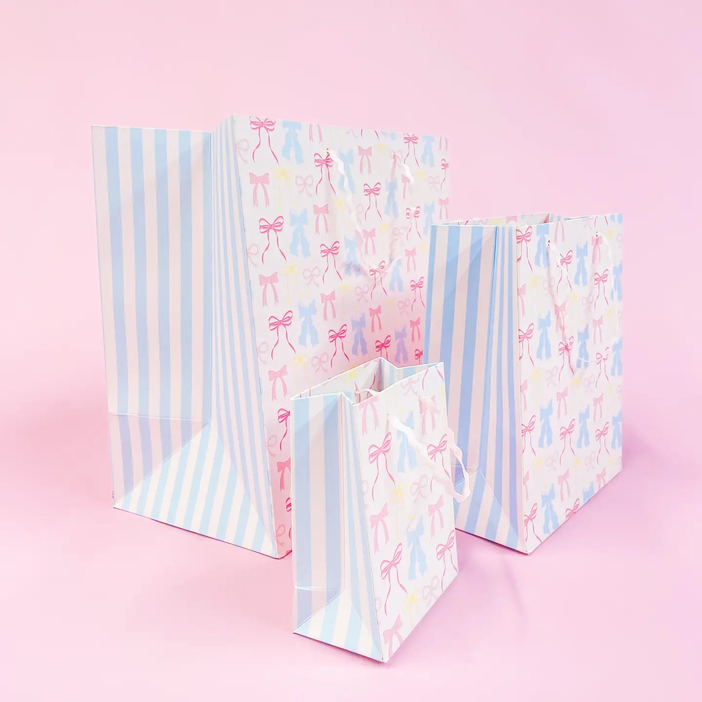 Pastel Bow Gift Bags