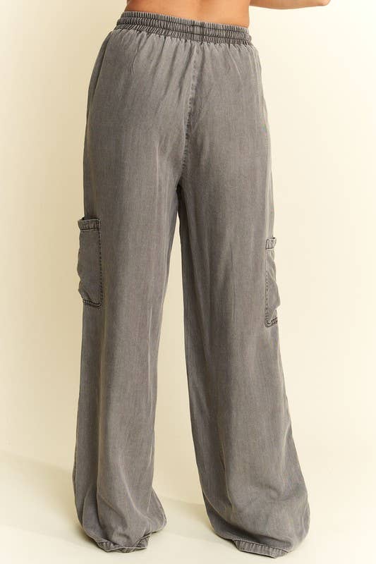 Slate Wide Leg Pants