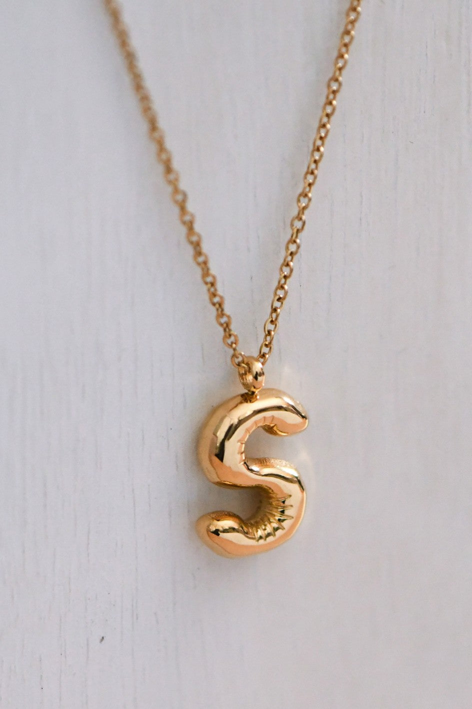 Chunky Initial Necklace