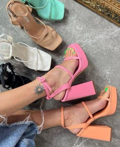Rhode Chunky Heels