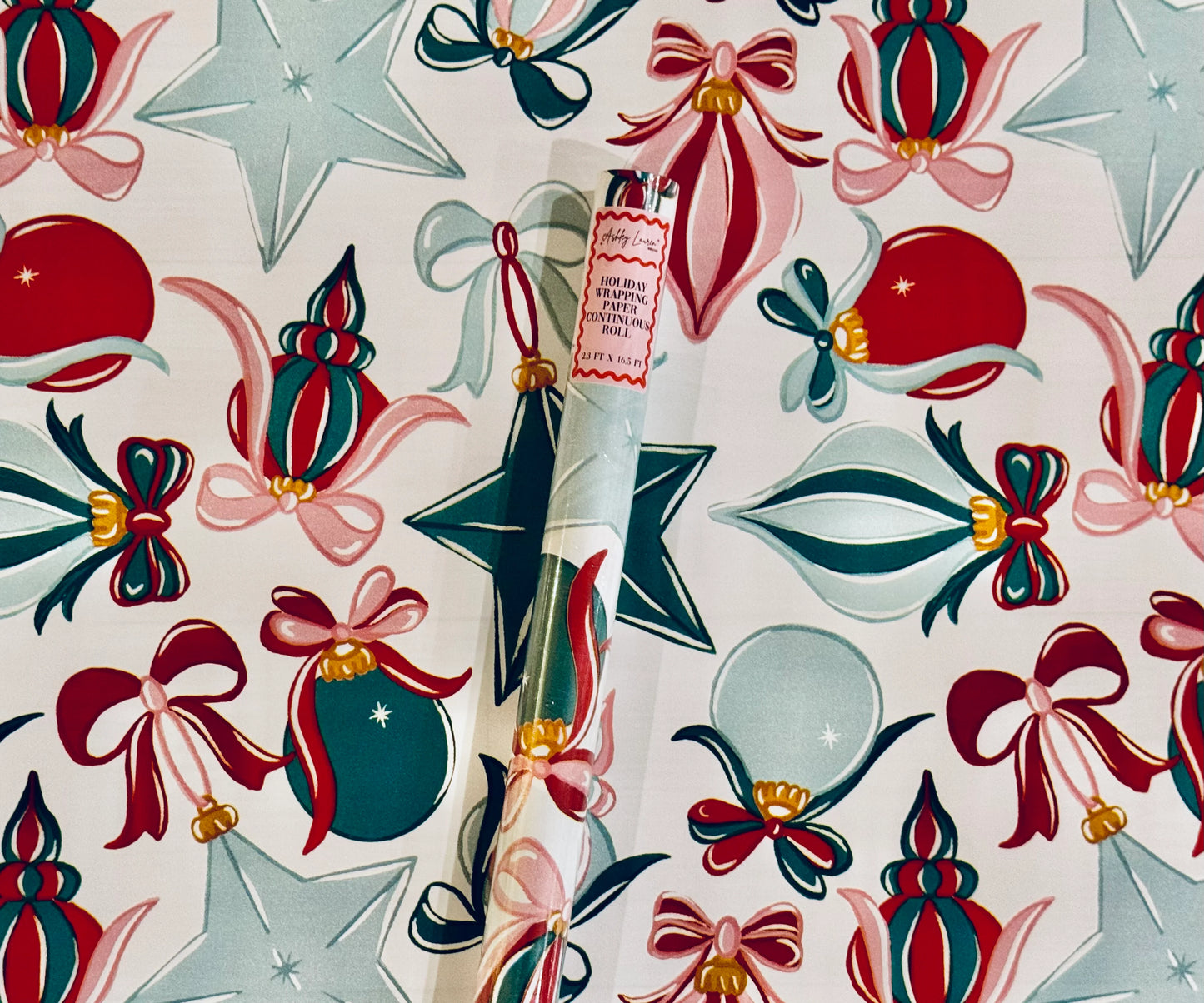 Ornaments Christmas Wrapping Paper