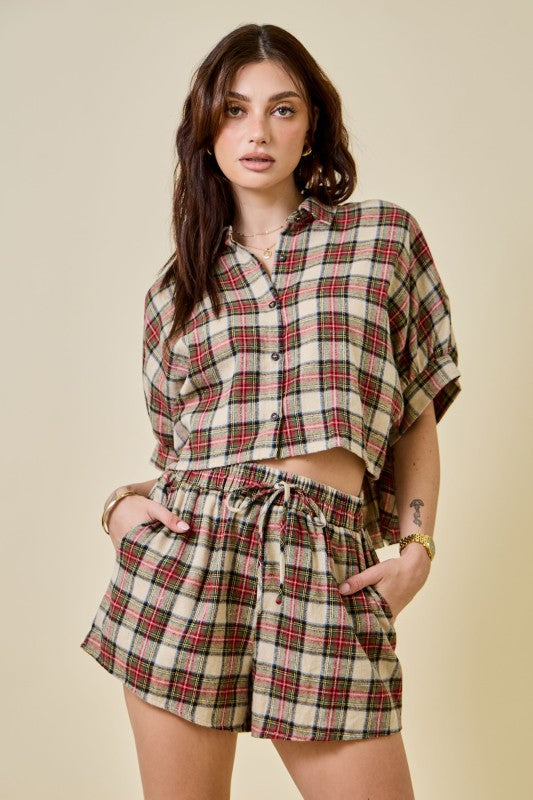 Camden Plaid Set