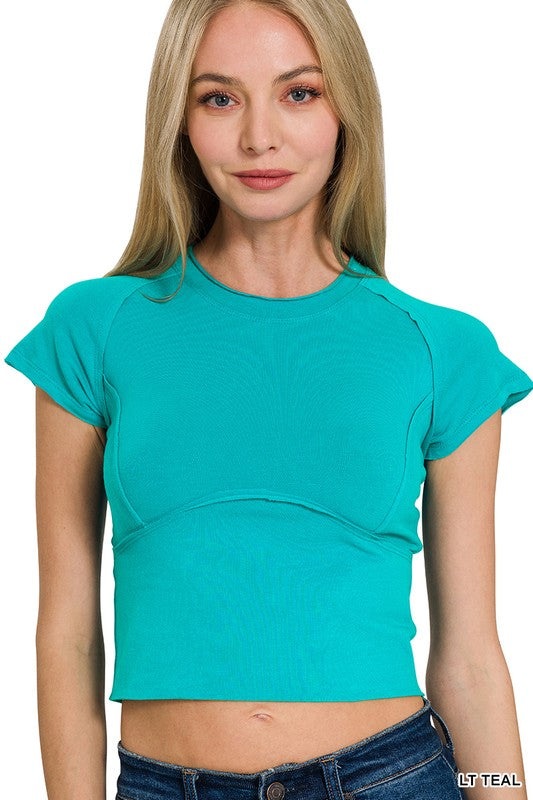 Elevate Crop Tee