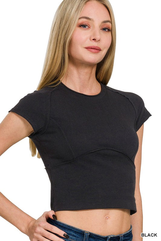 Elevate Crop Tee
