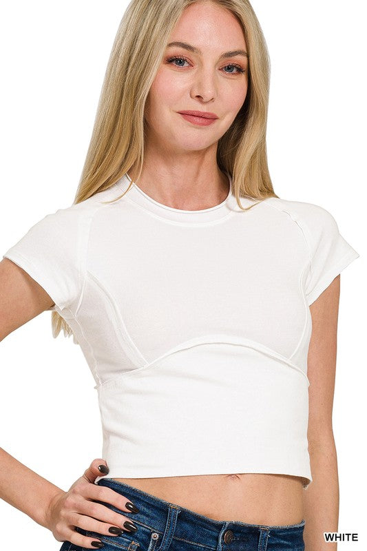 Elevate Crop Tee