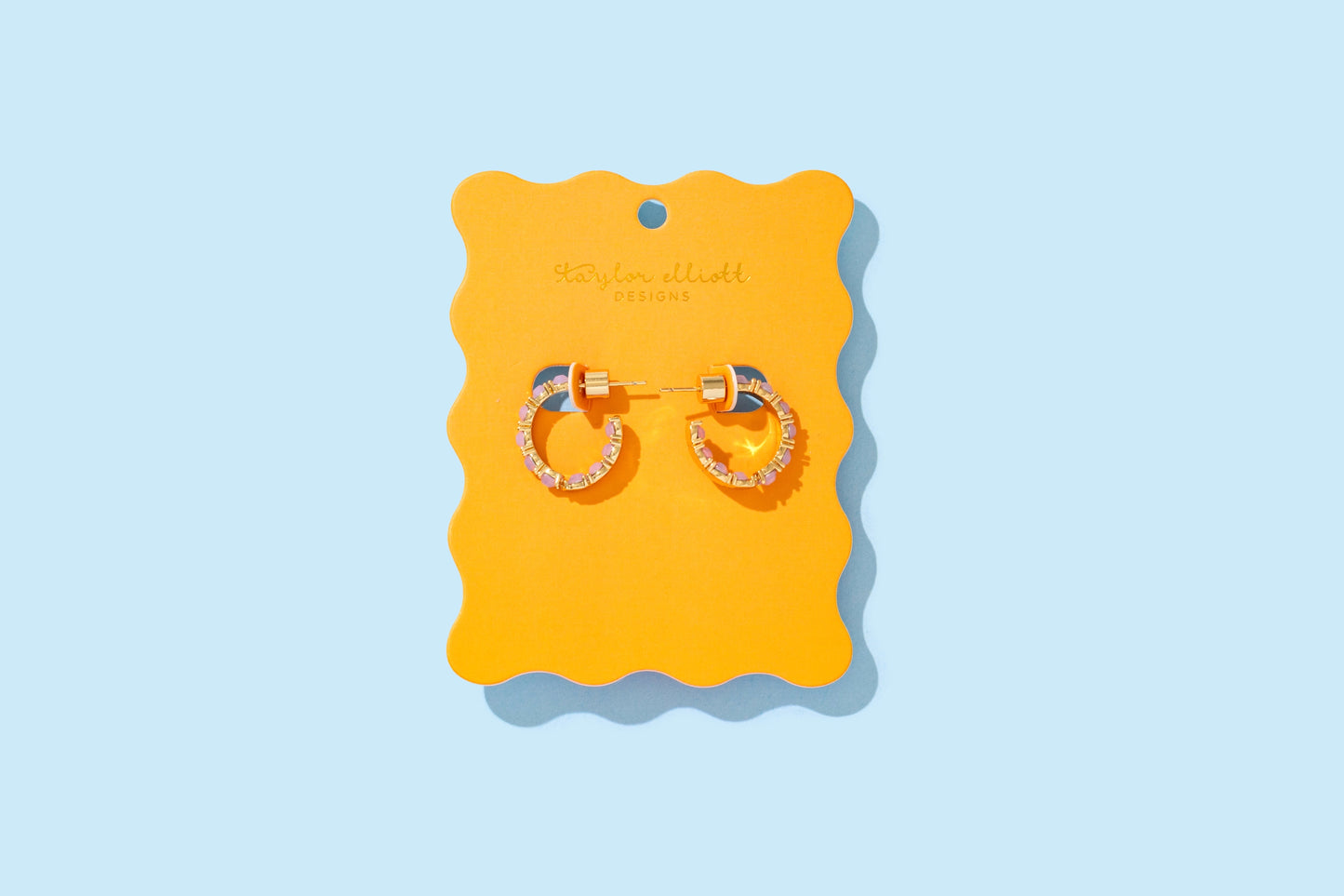 Brooke Opal Hoop Earrings