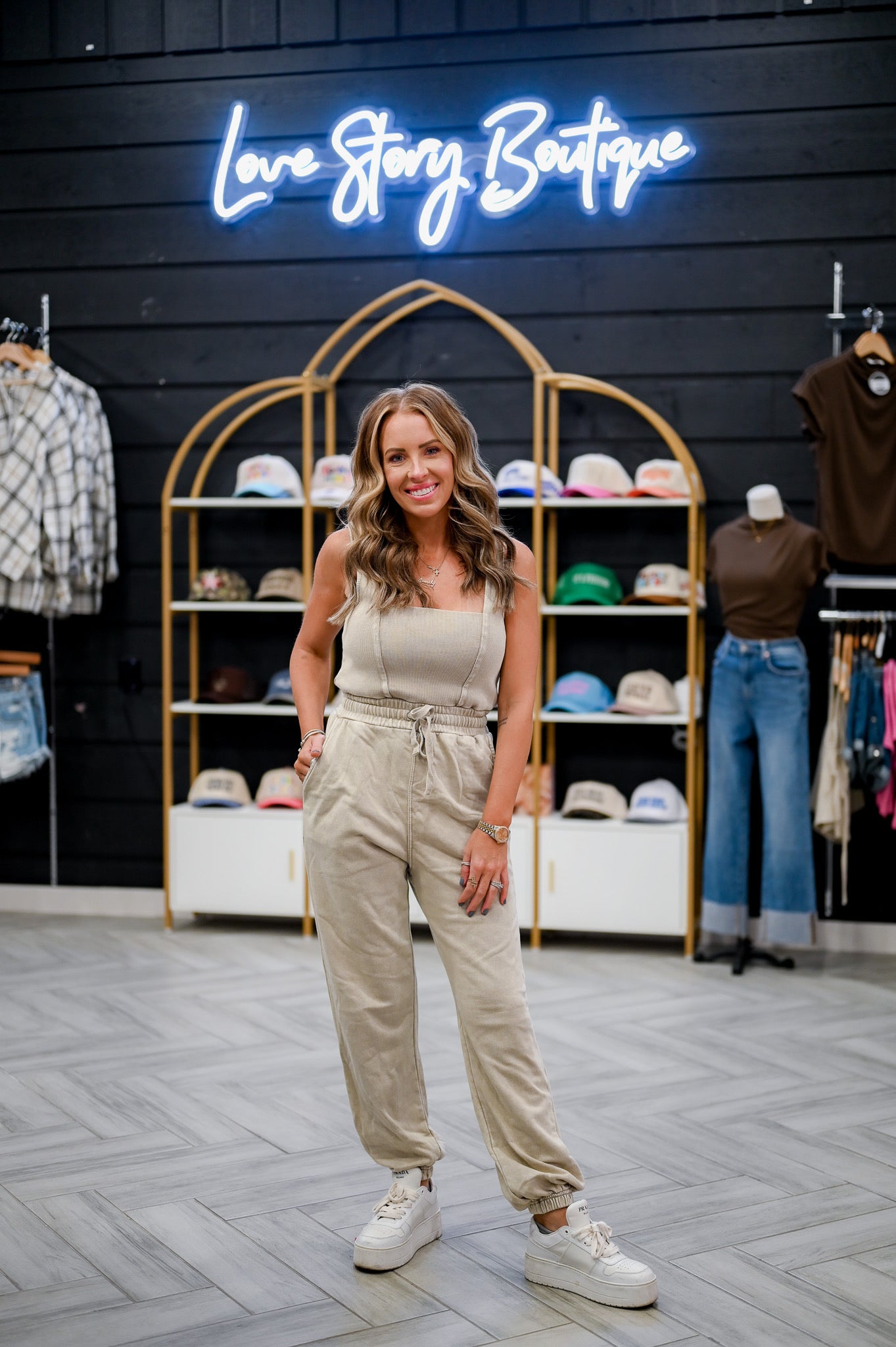 WASHED CAMI JUMPSUIT