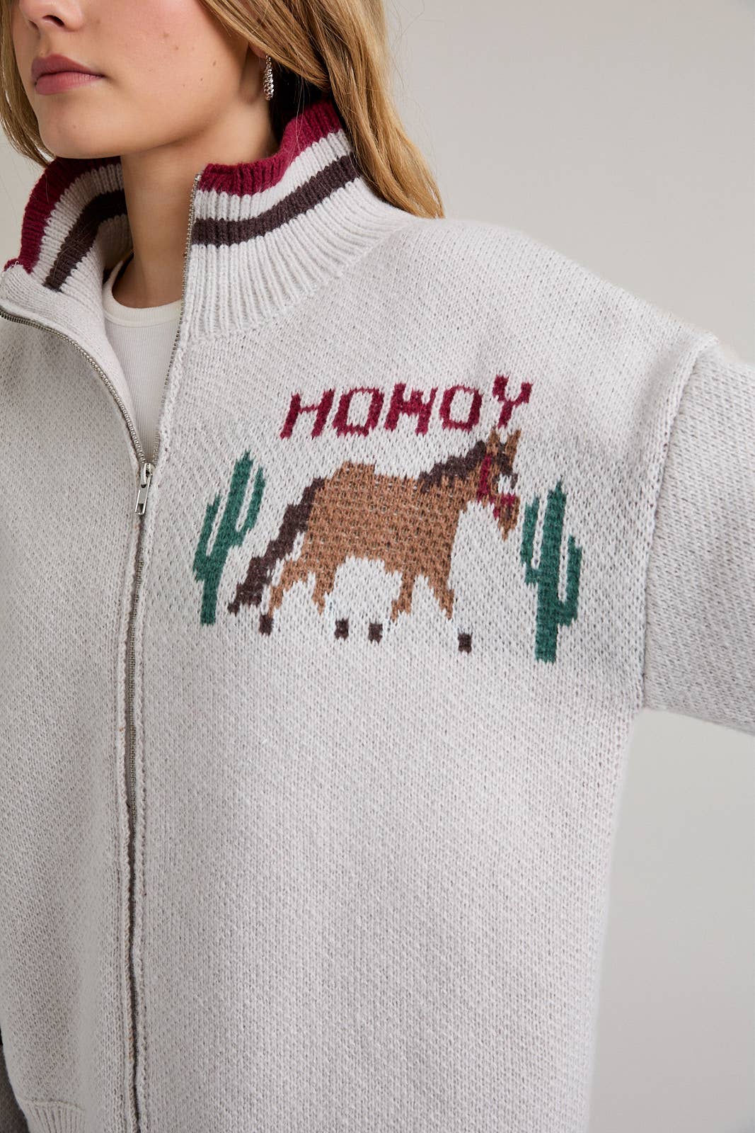 Howdy Cowgirl Sweater Jacket