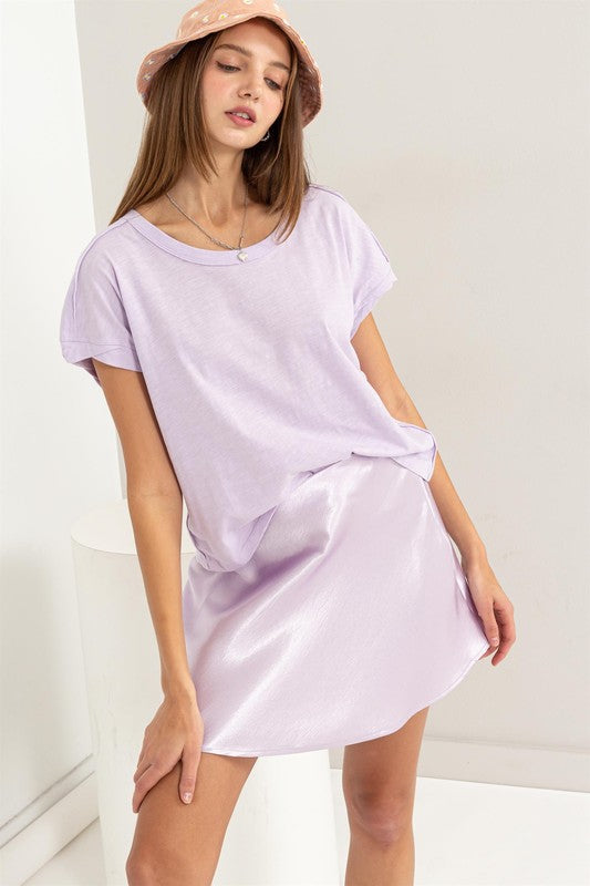 Skater Satin Mini