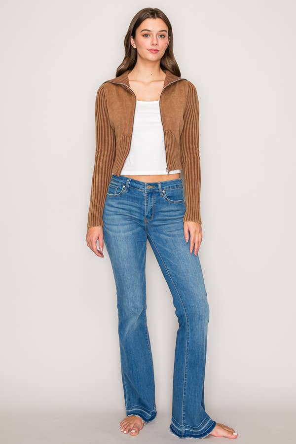 SWEATER ZIP UP