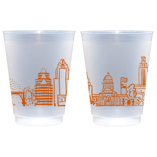 AUSTIN SKYLINE SHATTERPROOF CUPS