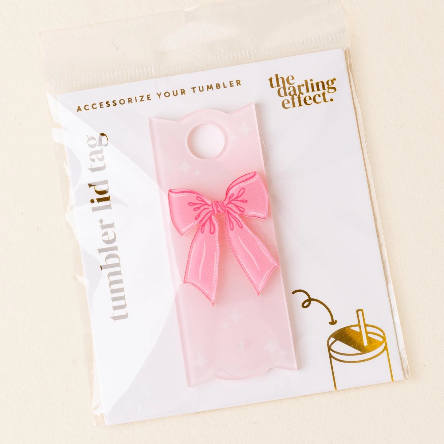 Tumbler Lid Tag