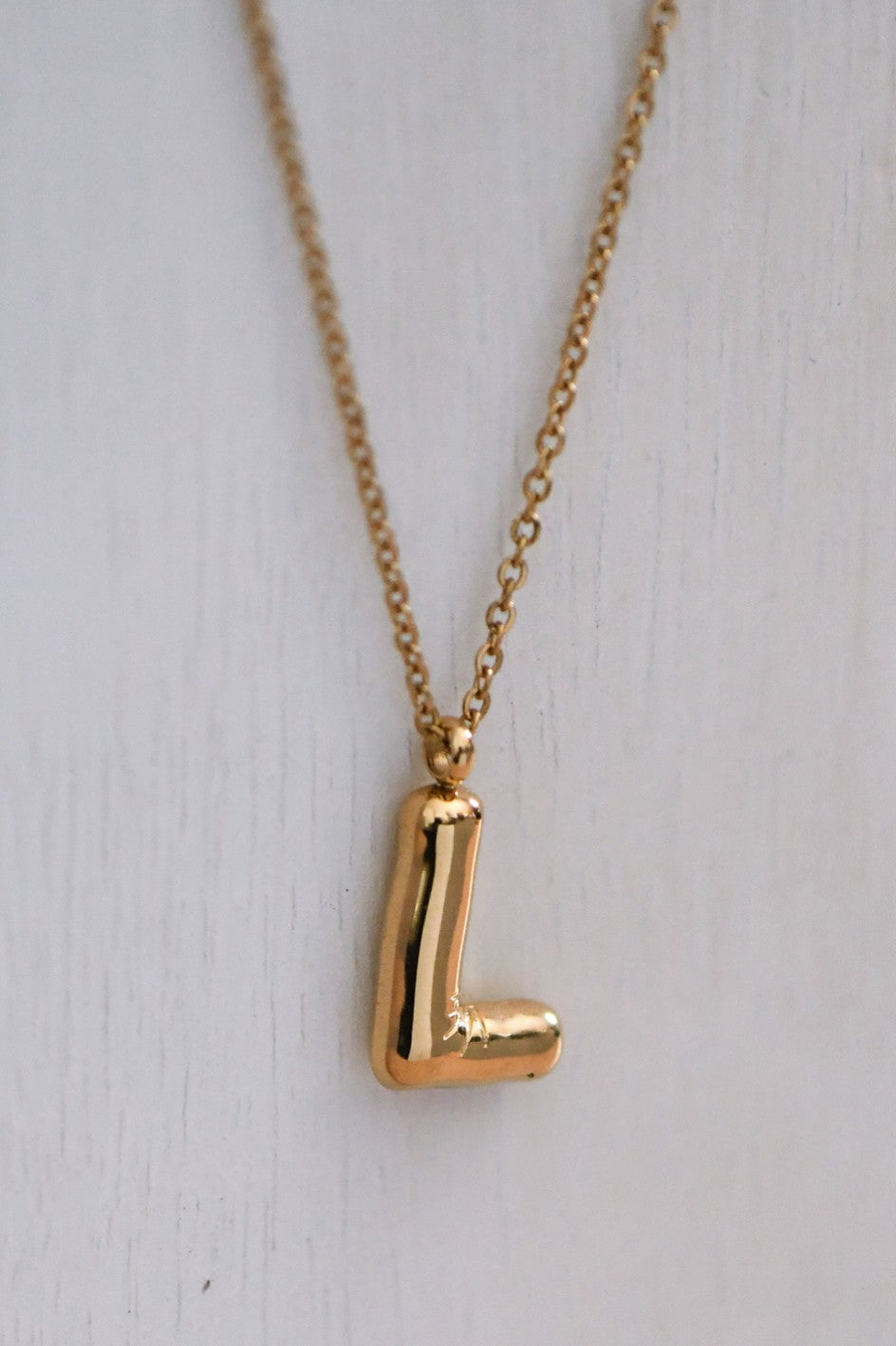 Chunky Initial Necklace