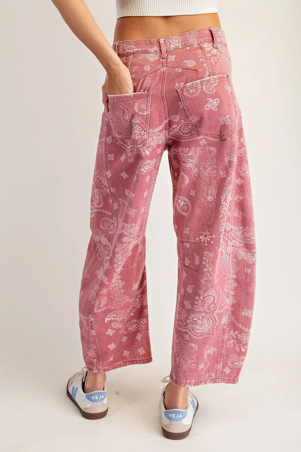 WILDFLOWER BANDANA JEANS