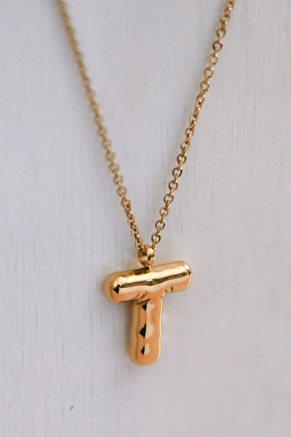 Chunky Initial Necklace