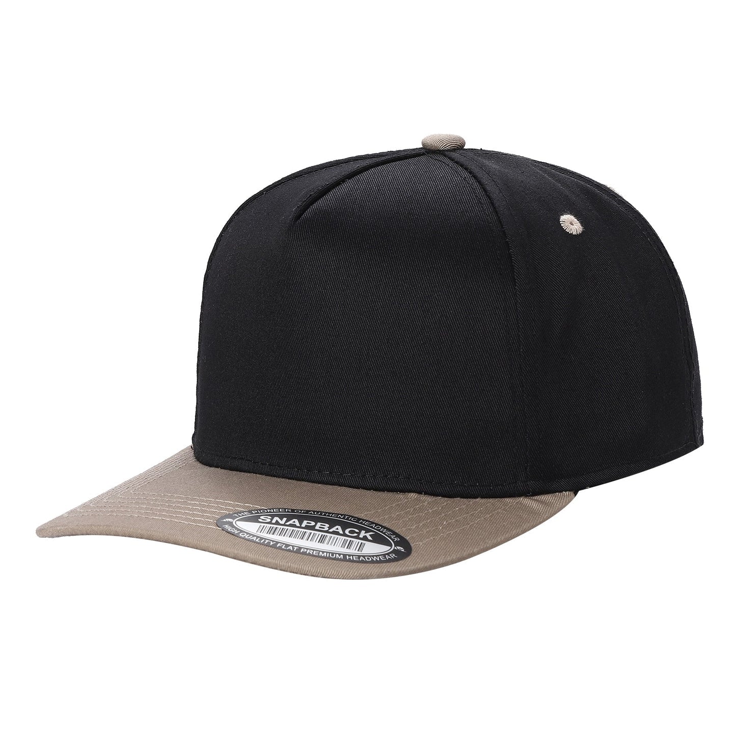 Black & Khaki Vintage Hat