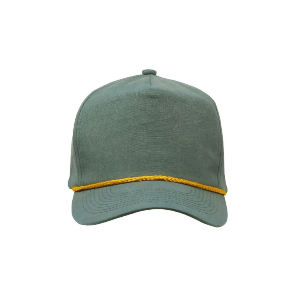 Teal w/ Gold Rope Hat