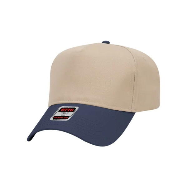 Khaki & Navy Hat