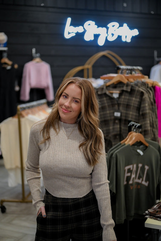 Callie High Neck Top