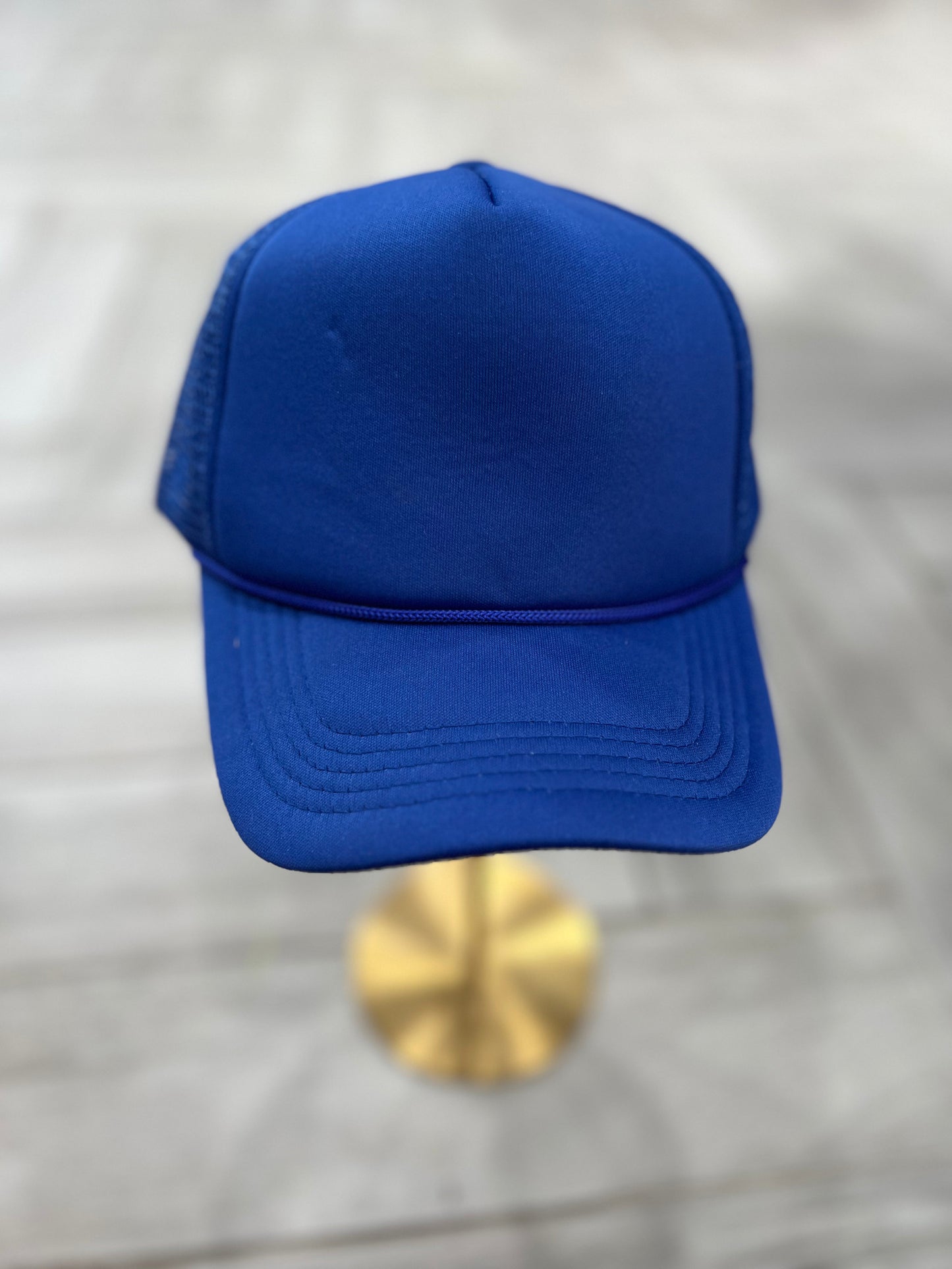 Royal Blue Trucker Hat