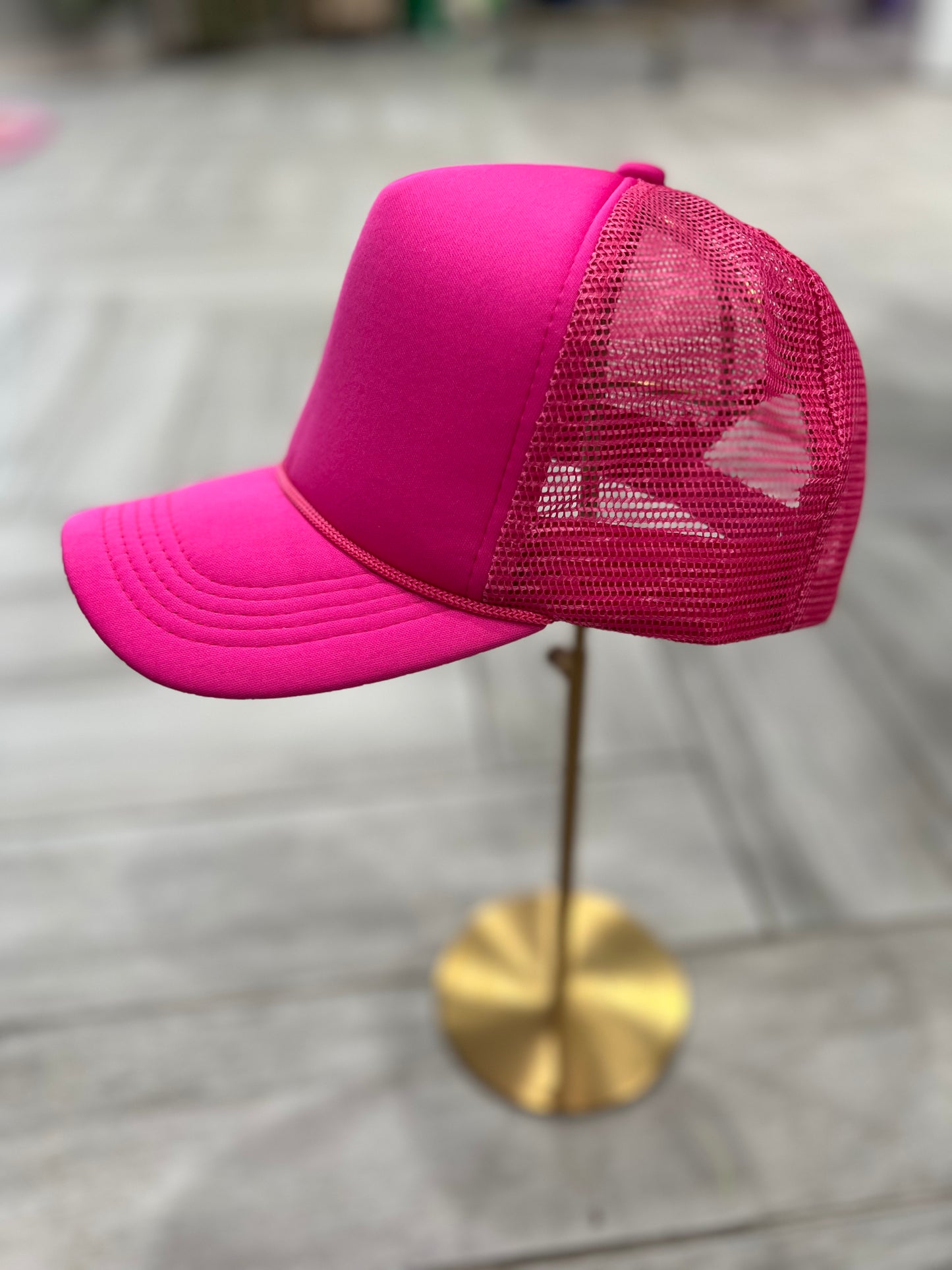 Fuchsia Trucker Hat