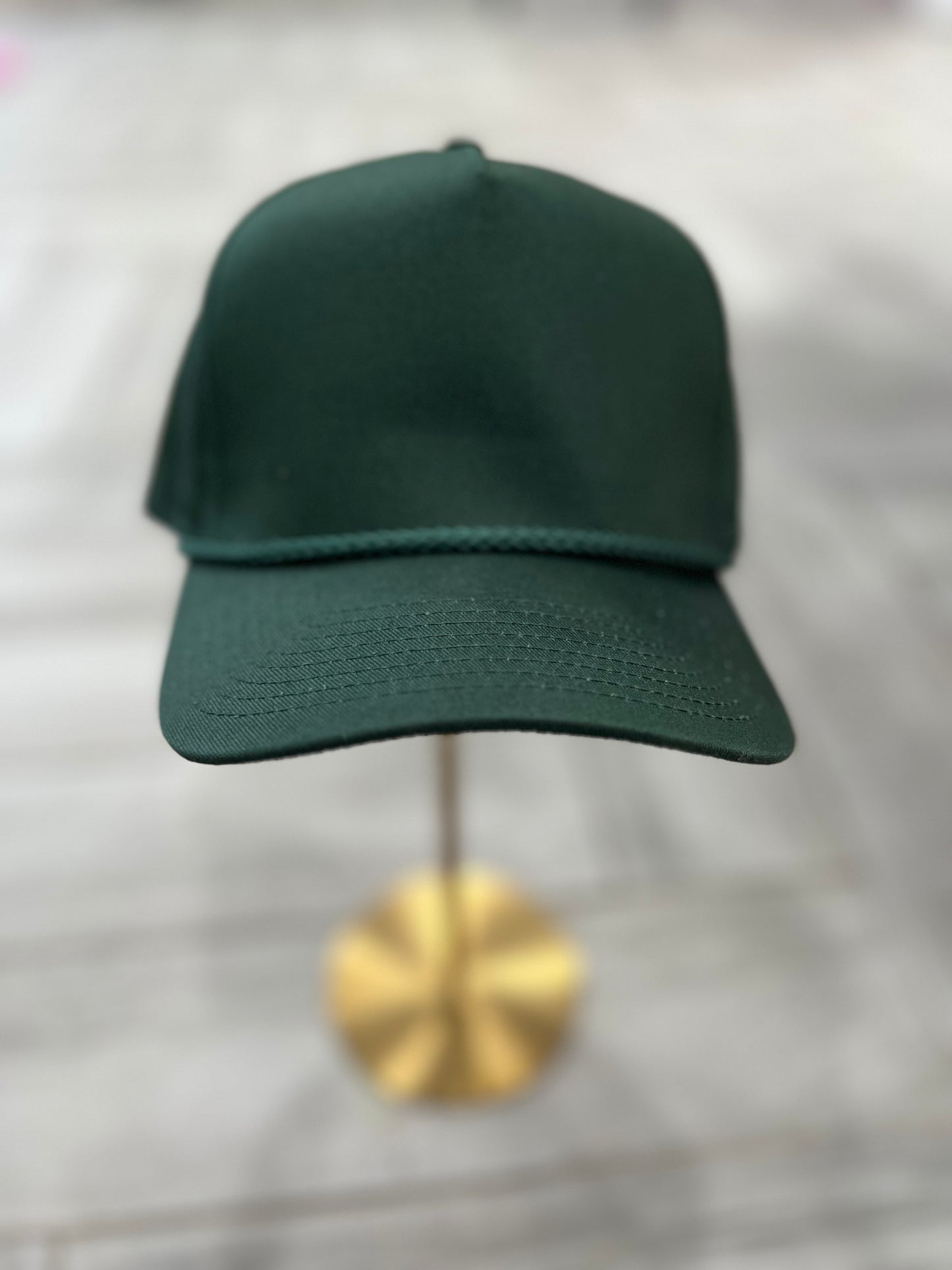 Dark Green Hat