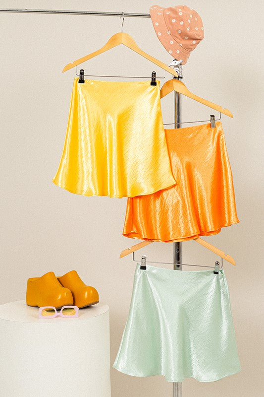 Skater Satin Mini