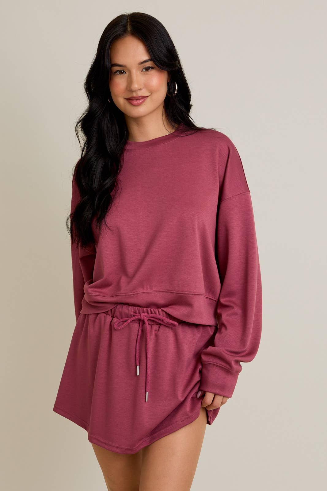 Sweatshirt Skort Set