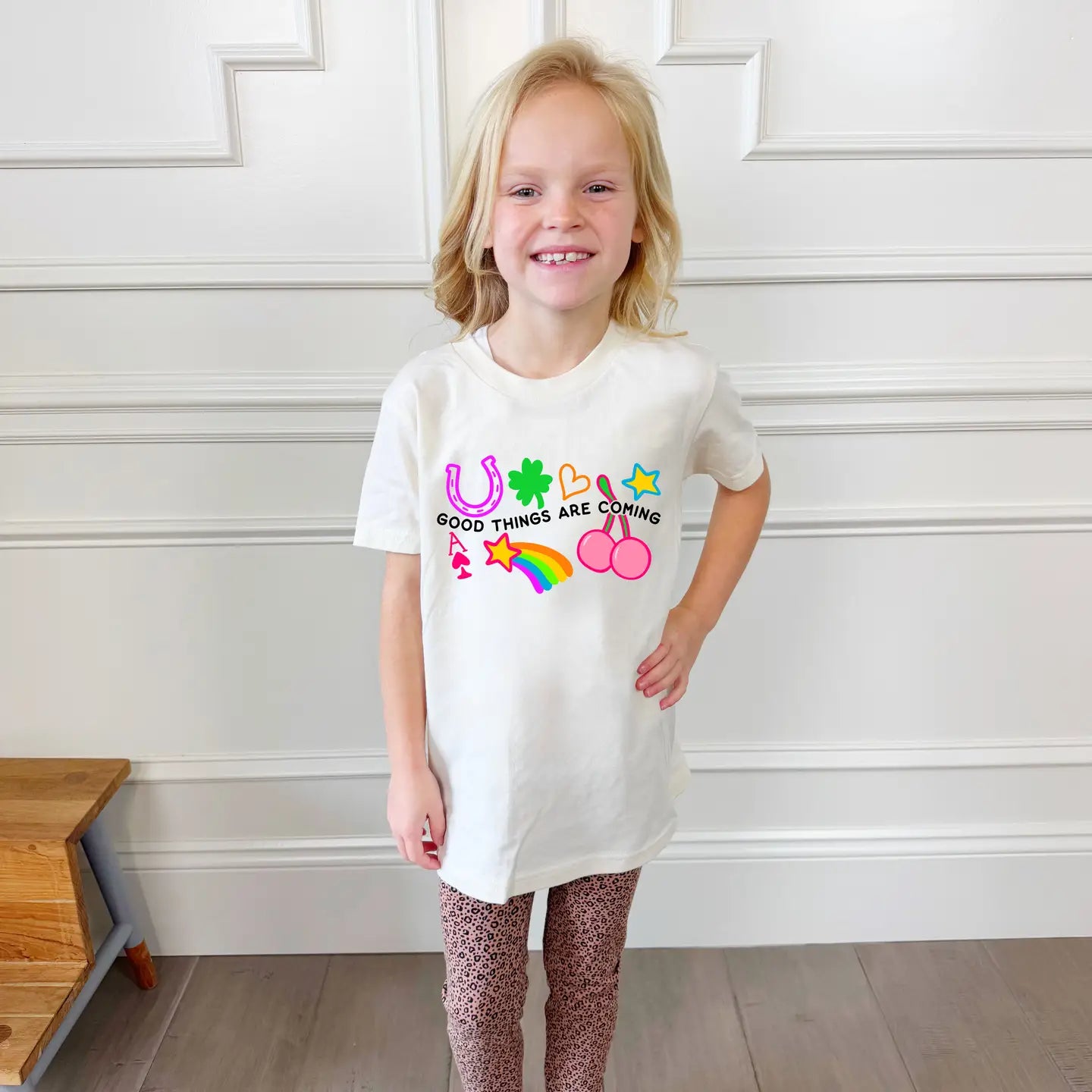 Mini Good Things Are Coming Tee