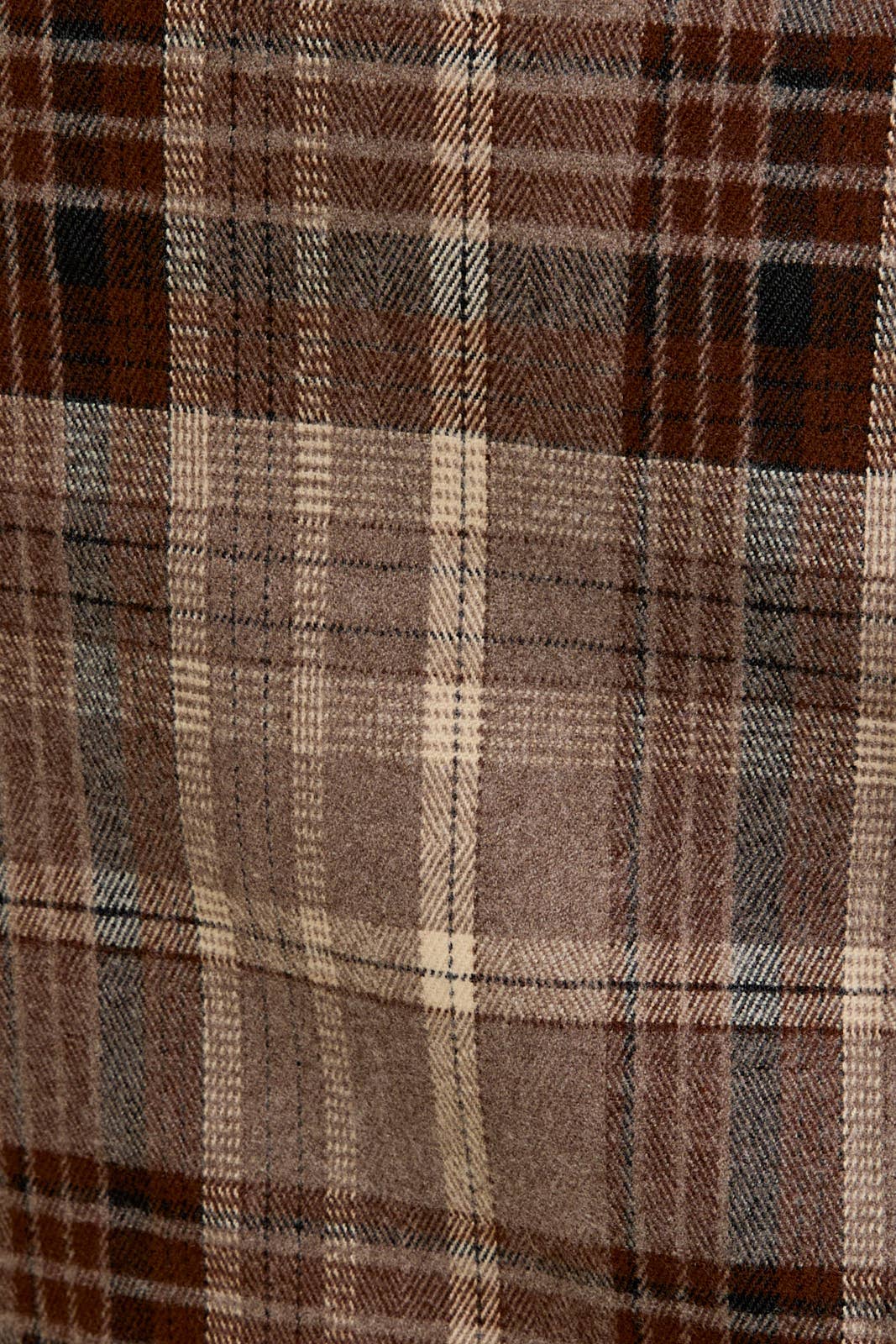 Oversized Plaid Set
