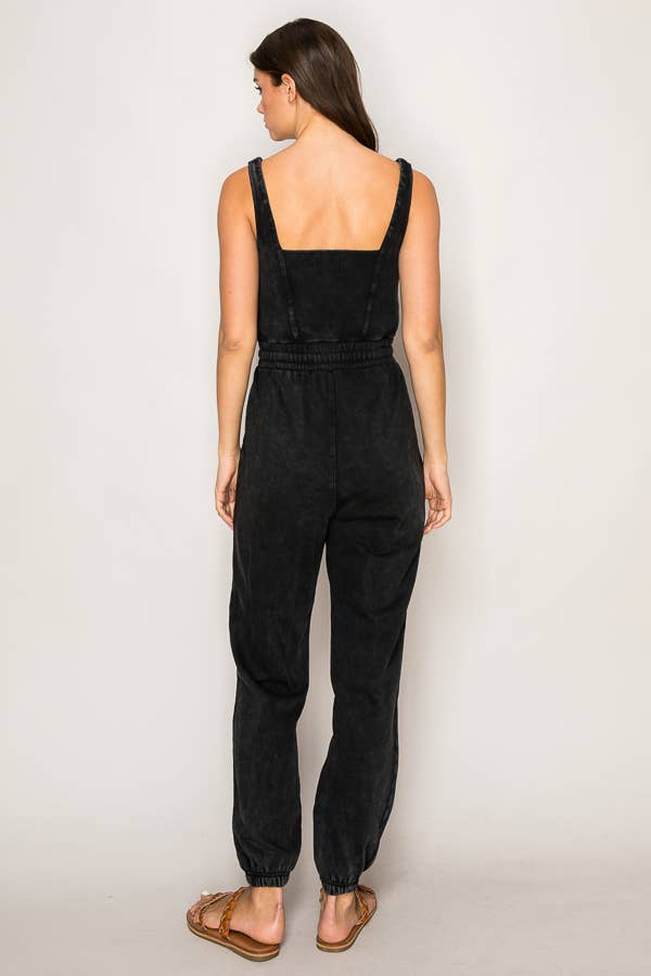 WASHED CAMI JUMPSUIT