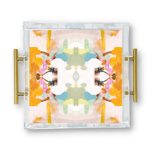 LARGE ORANGE CRUSH TRAY