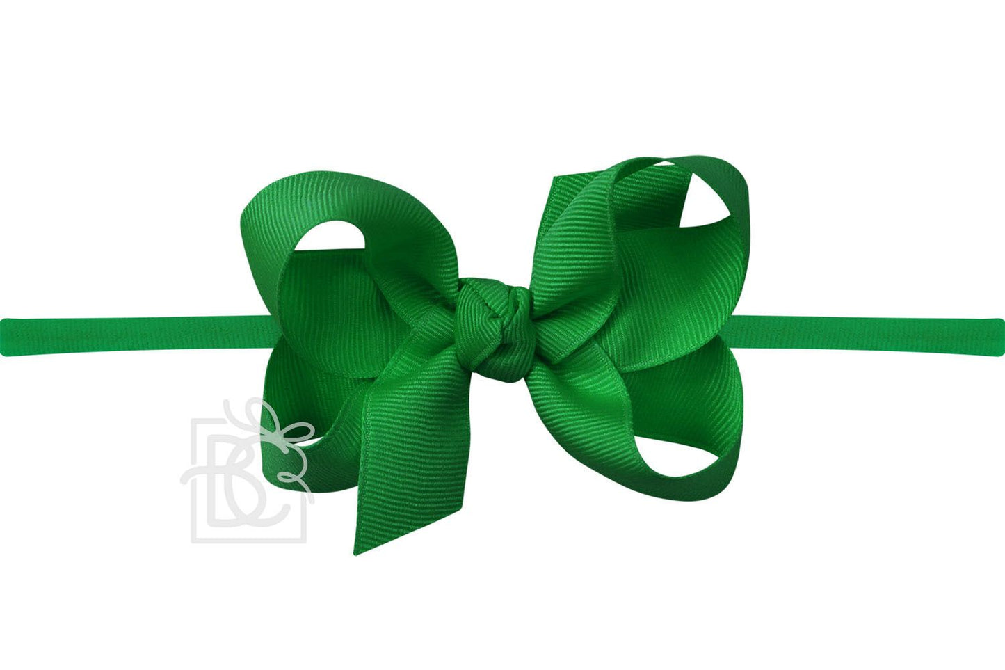 MEDIUM PANTYHOSE HEADBAND WITH SIGNATURE GROSGRAIN BOW (3.5")