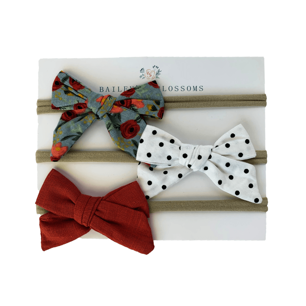 Breeanne Bow Headband- Variety Pack