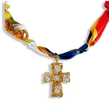 Red Cross Necklace
