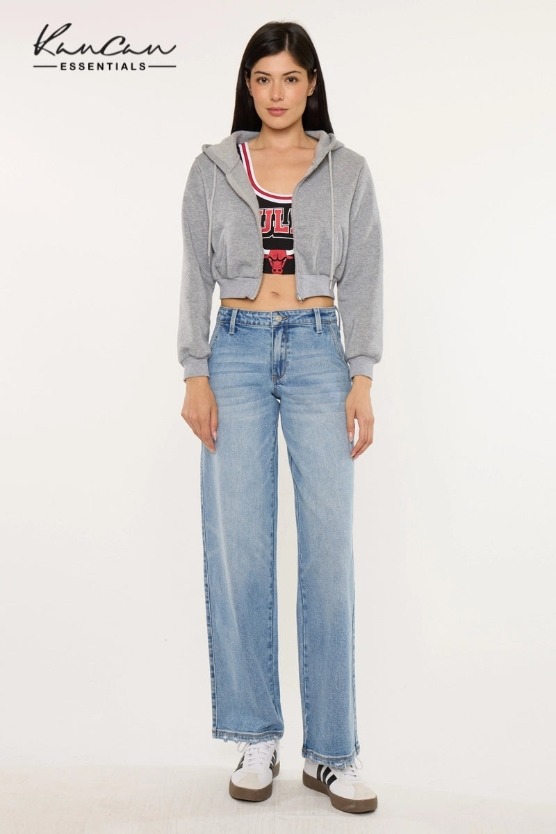 RETRO STRAIGHT JEANS