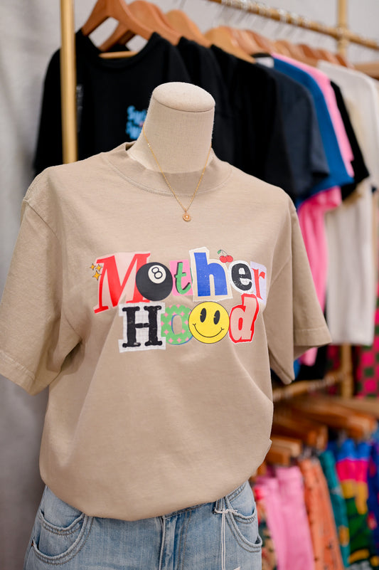 Motherhood Retro Oversized Graphic Tee