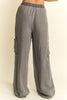 Slate Wide Leg Pants