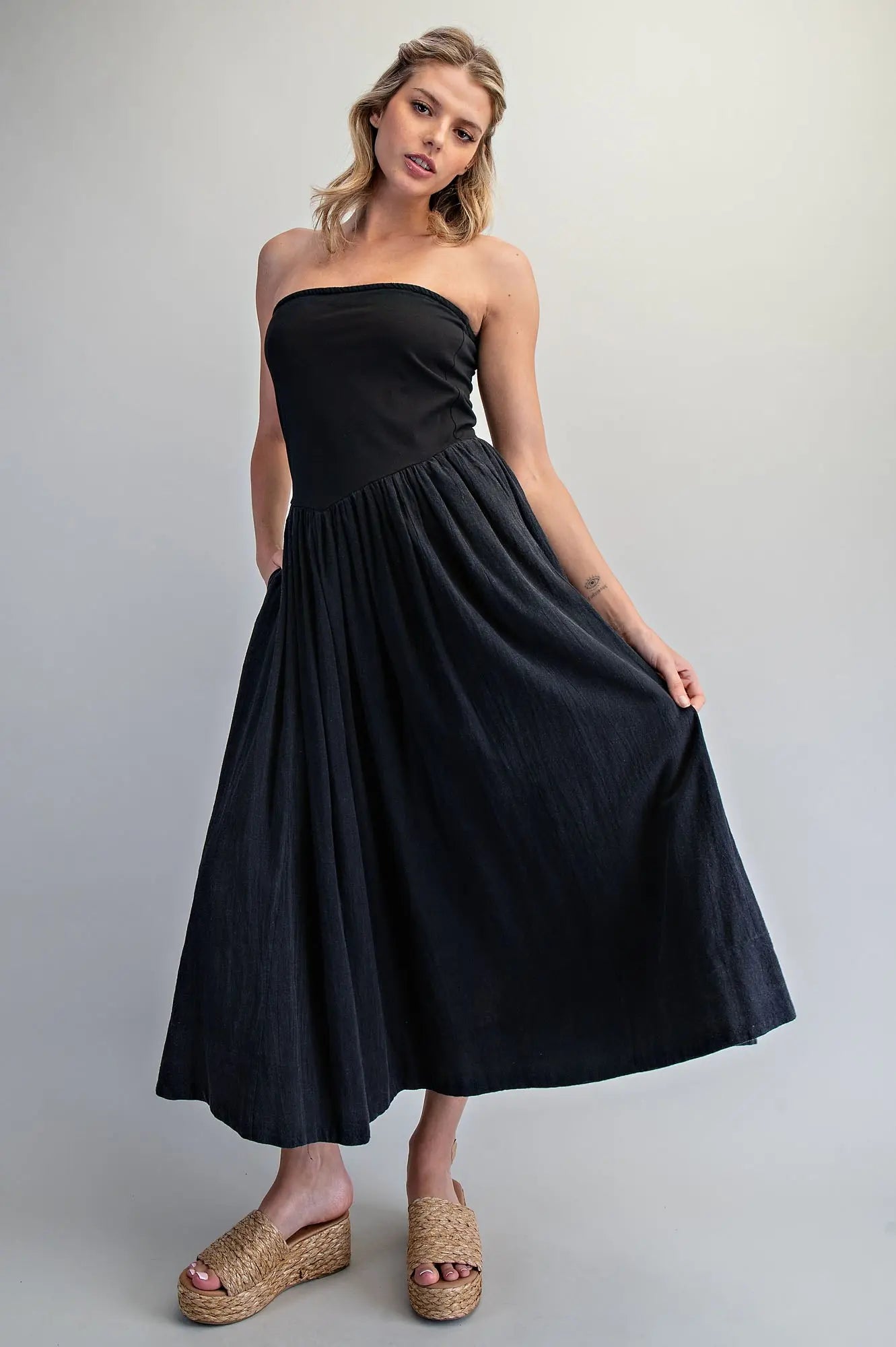 RIVIERA MIDI DRESS