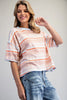 SUNSET STRIPE TOP