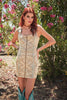 Western Buckle Denim Dress