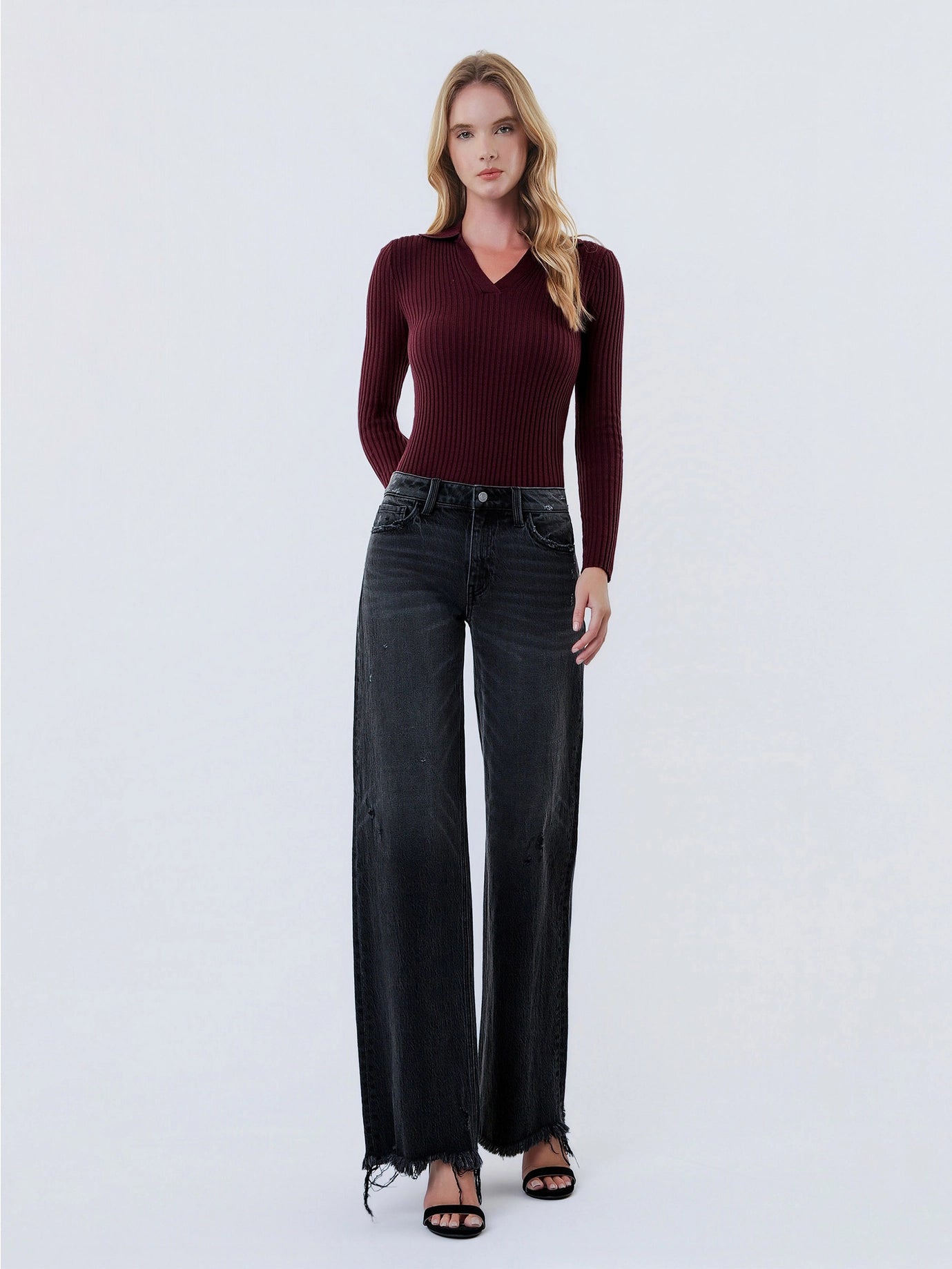 BLACKOUT DENIM JEANS