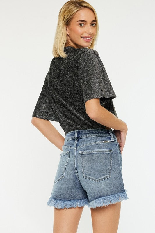 Seaside Denim Shorts