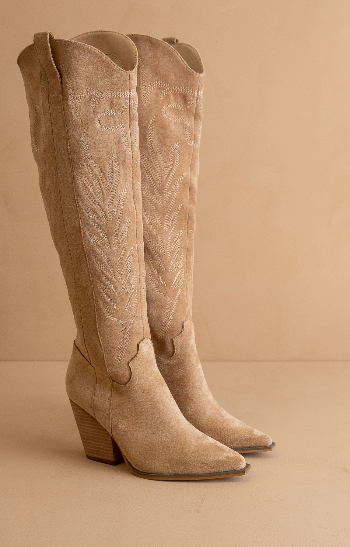 Bronco Western Knee High Boots LV