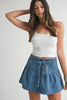 Denim Charm Skirt