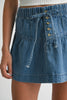 Denim Charm Skirt