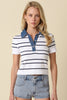 Seaside Stripe Polo
