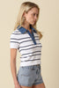 Seaside Stripe Polo